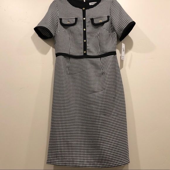 shelby and palmer black and white dress